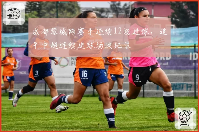 成都蓉城跨赛季连续12场进球，追平中超连续进球场次纪录