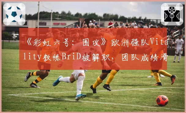 《彩虹六号：围攻》欧洲强队Vitality教练BriD被解职，团队成绩滑坡是主因